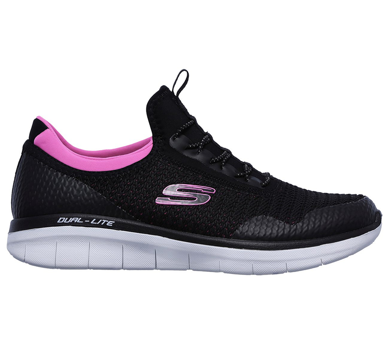 Skechers Women Synergy 2.0 - Mirror Image Black/Pink