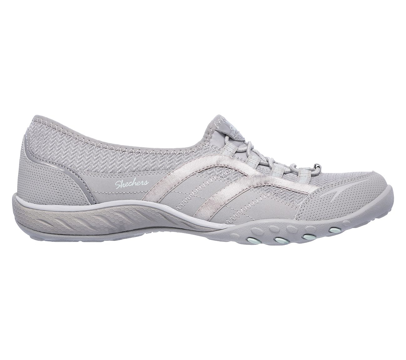 Skechers Women Relaxed Fit: Breathe Easy - Faithful Gray