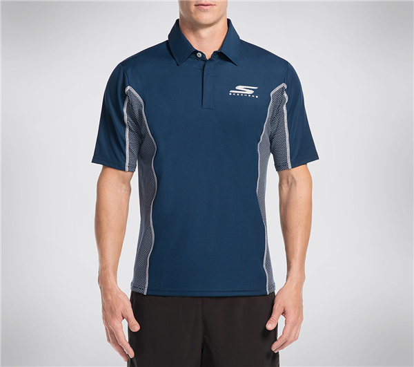 Skechers Men GO Golf Sherwood Polo Shirt Navy