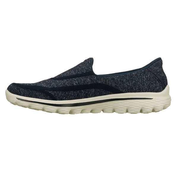Skechers Women GOwalk 2 - Super Sock Navy/Gray