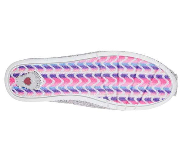 Skechers Women Bobs Plush Lite - Plush Life Gray/Multi