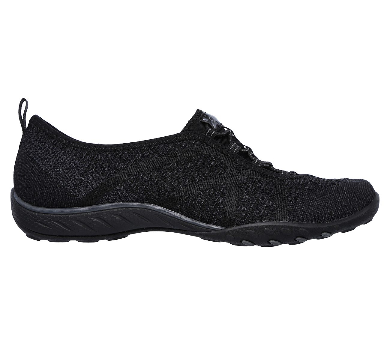Skechers Women Relaxed Fit: Breathe Easy - Fortune-Knit Black