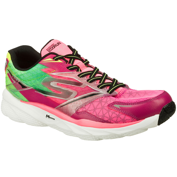 Skechers Women Gorun Ride 4 Pink/Lime
