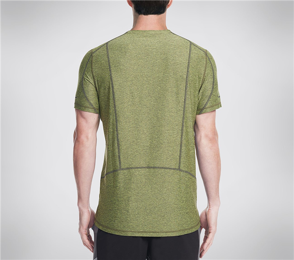 Skechers Men K Short Sleeve Tee Shirt Yellow