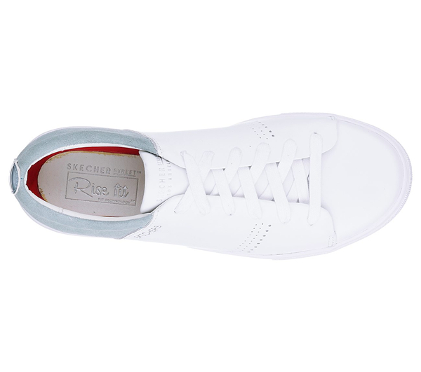 Skechers Women Moda - Clean Street White/Gray