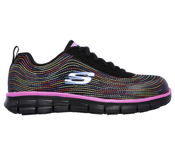 Skechers Women Work: Synergy - Wingor Alloy Toe Black/Multi