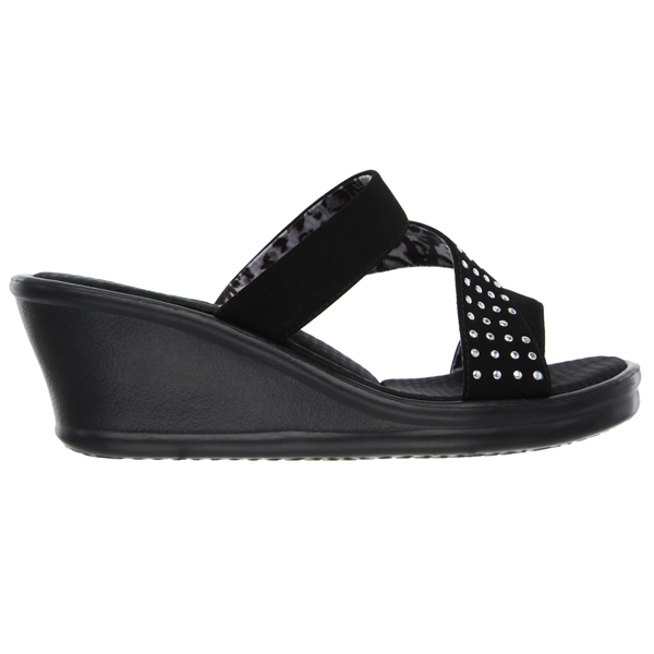 Skechers Women Reggae - Rootsy Vibe Black/Silver