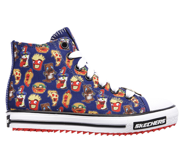 Skechers Boys Jagged - Food Brawl Navy/Red
