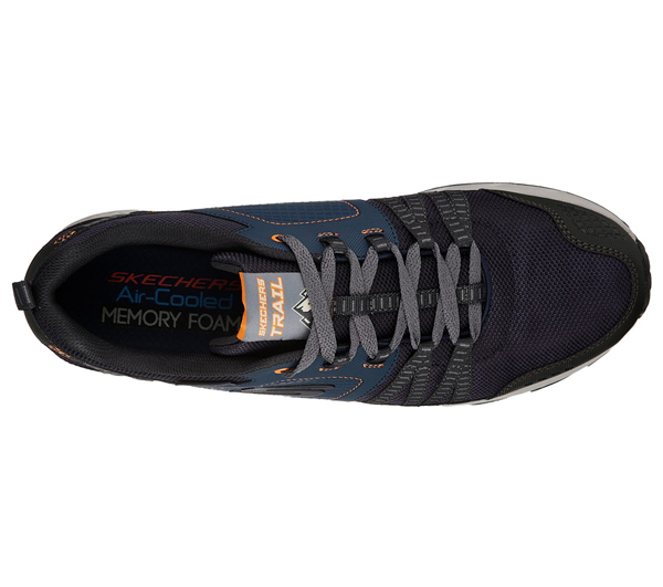Skechers Men Escape Plan Navy/Orange