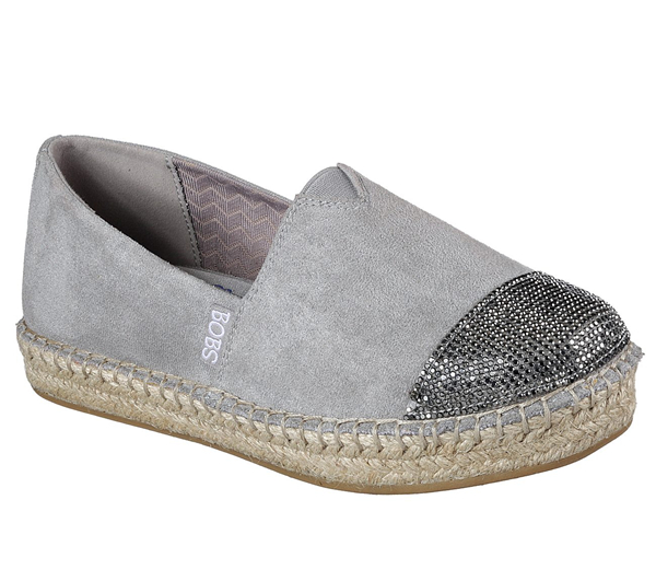 Skechers Women Bobs Lowlights - Razzy Dazzy Gray