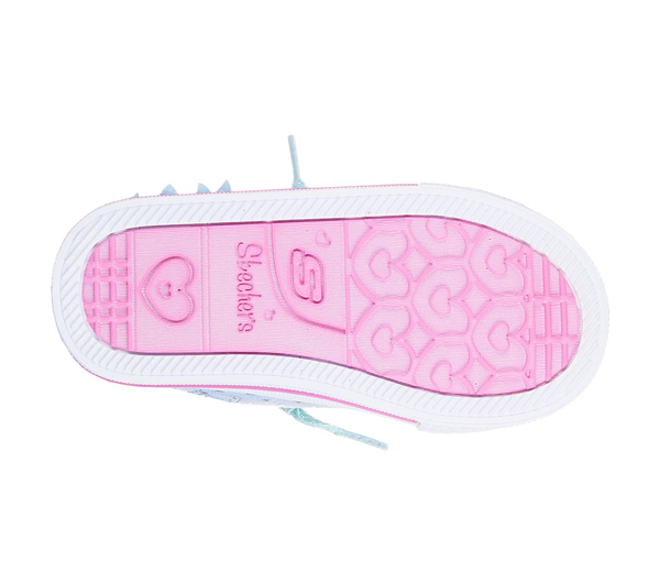 Skechers Girls Twinkle Toes: Shuffles - Bloom Boom Periwinkle/Multi