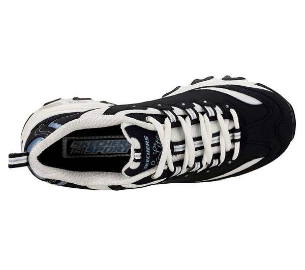 Skechers Women D'lites - Extreme Navy/White