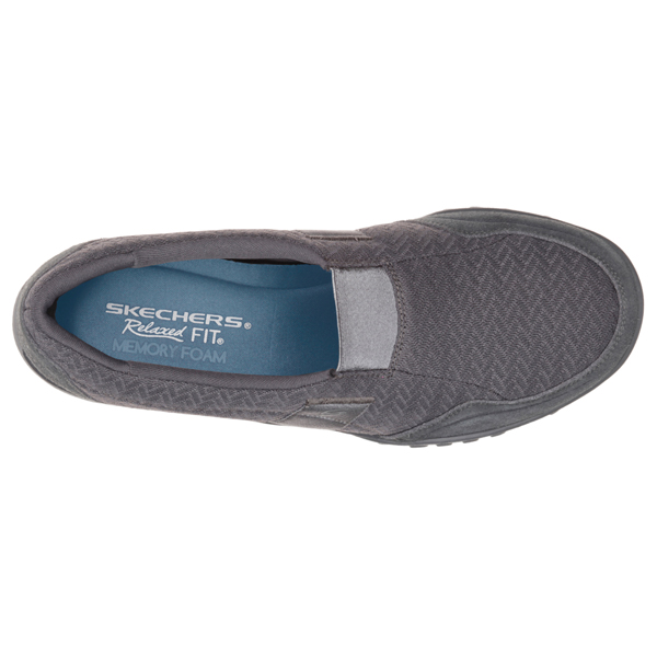 Skechers Women Relaxed Fit: Breathe Easy - Resolution Charcoal