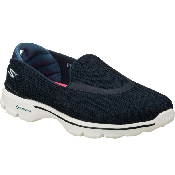 Skechers Women GOwalk 3 Navy/White