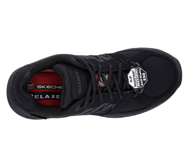 Skechers Men Work: Relaxed Fit Conroe - Searcy ESD Black