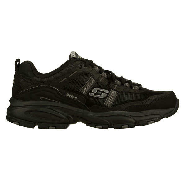 Skechers Men Extra Wide Fit (4E) Shoes - Trait Black