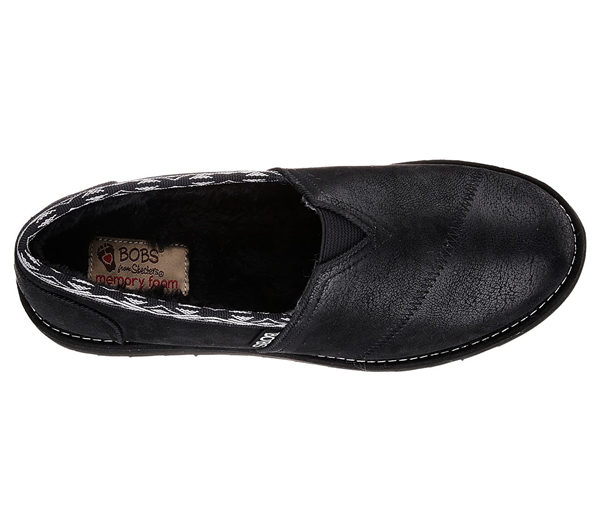 Skechers Women Bobs Keepsakes High - Snow Spell Black