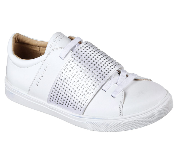 Skechers Women Moda - Bling Park White