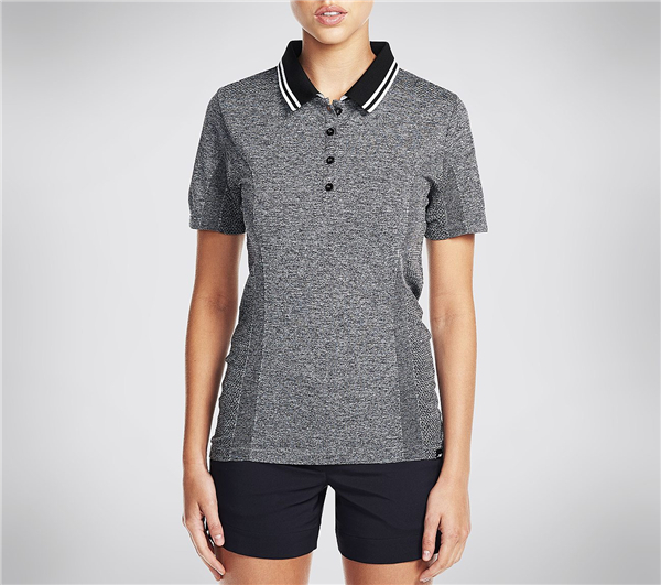 Skechers Women GO Golf Sweet Spot Polo Shirt Black