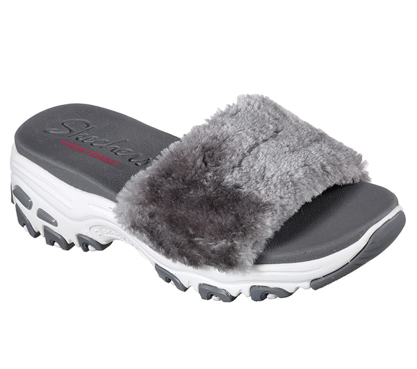 Skechers Women D'Lites - Double Date Gray