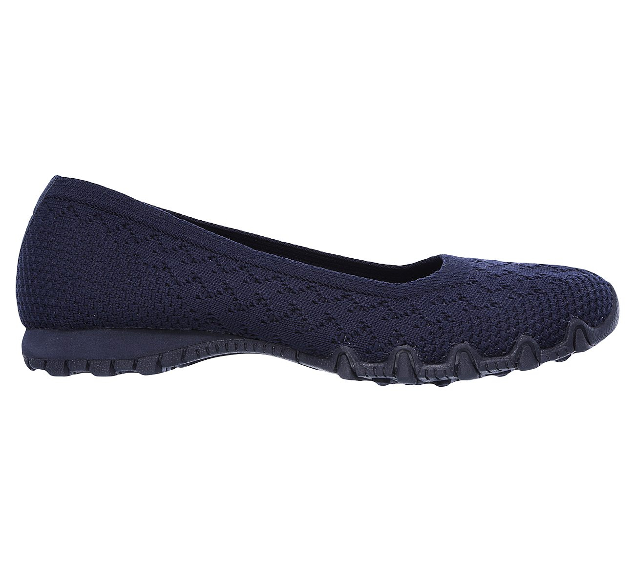 Skechers Women Relaxed Fit: Bikers - Witty Knit Navy