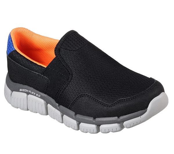 Skechers Boys Skech-Flex 2.0 - Wentland Black/Orange