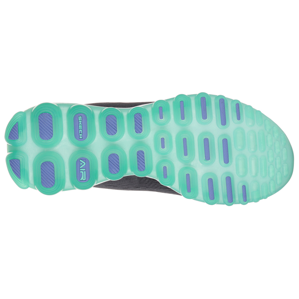 Skechers Women Skech-Air 2.0 Charcoal/Turquoise