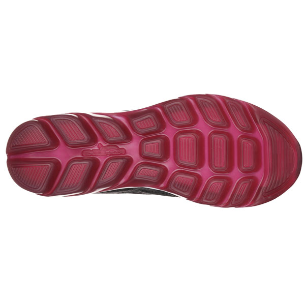 Skechers Men Extra Wide Fit (4E) Shoes - Black/Red