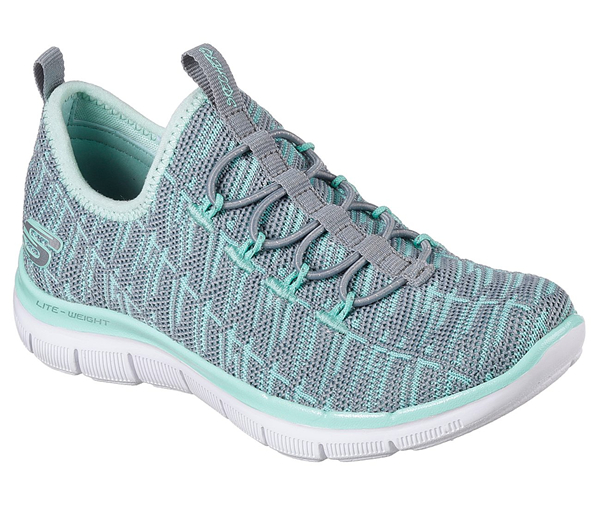 Skechers Girls Diamond Runner Navy/Hot Pink