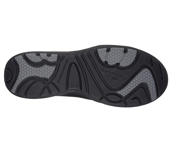 Skechers Men Relaxed Fit: Elected - Viking Black