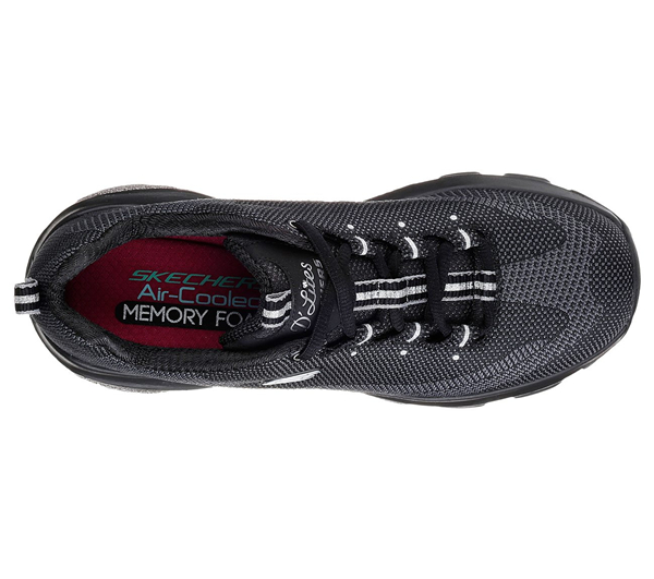 Skechers Women D'Lites Ultra Black