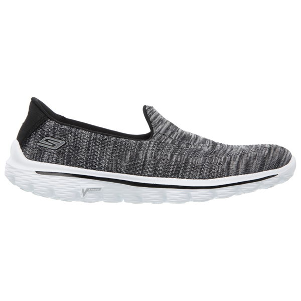 Skechers Women GOwalk 2 - Hypo Black/White