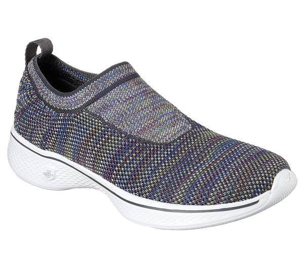 Skechers Women GOwalk 4 - Assure Charcoal/Multi