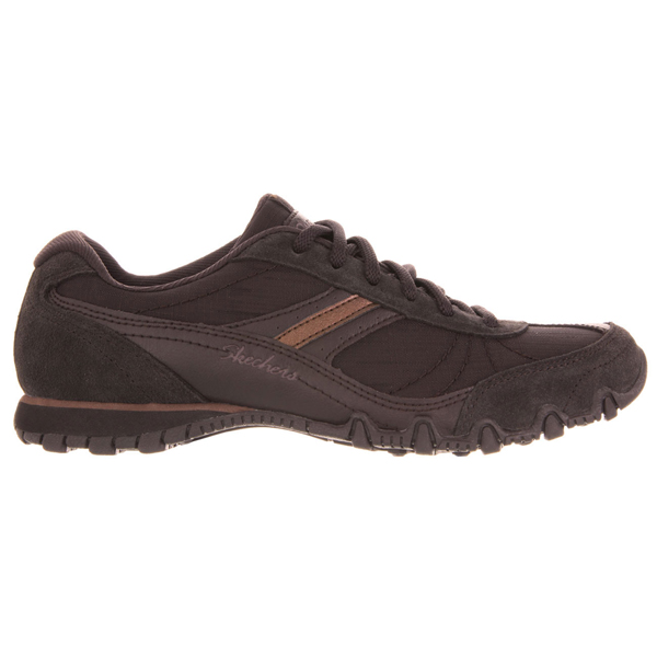 Skechers Women Relaxed Fit: Bikers - Abroad Chocolate