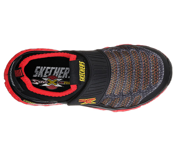 Skechers Boys Skech-X: Cosmic Foam - Portal Crusher Black/Red