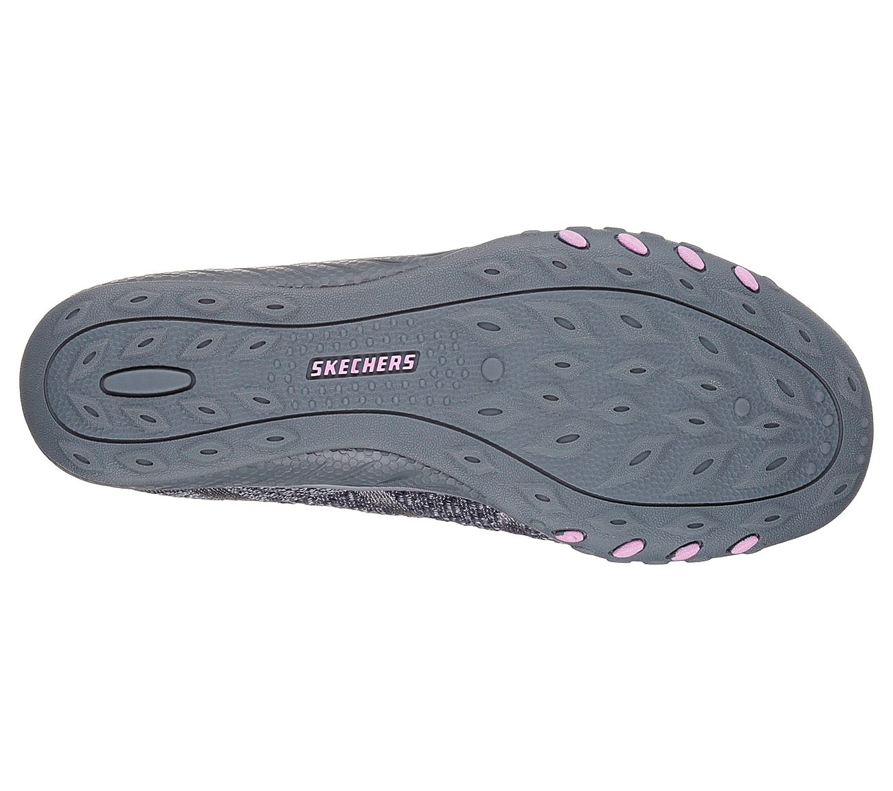 Skechers Women Relaxed Fit: Breathe Easy - Fortune-Knit Charcoal