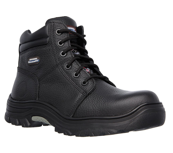 Skechers Men Work: Relaxed Fit Burgin Comp Toe Black