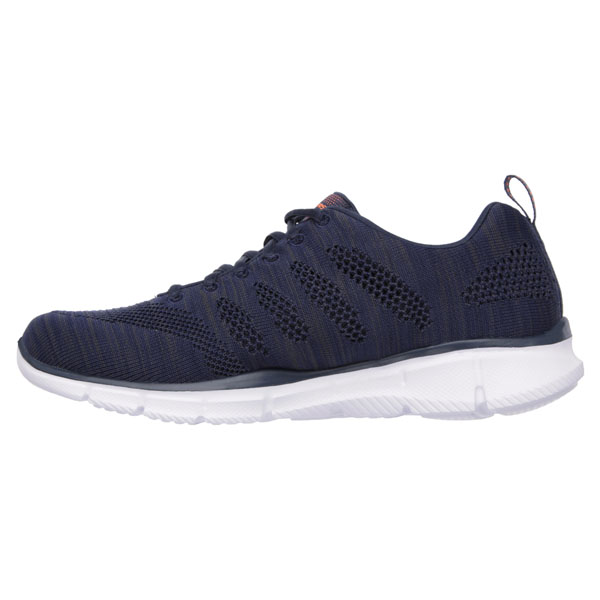 Skechers Men Wide Fit (2E) Shoes - Mental Clarity Navy