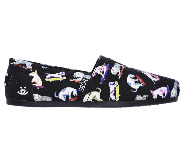 Skechers Women Bobs Plush - Wag Town Black/Multi