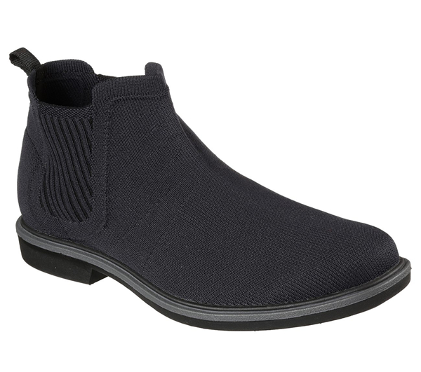 Skechers Men Boots: Tamar Black
