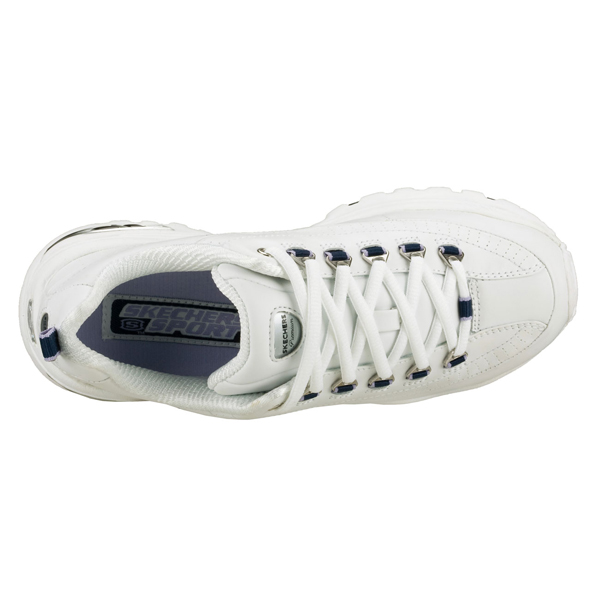 Skechers Women Premium White/Navy