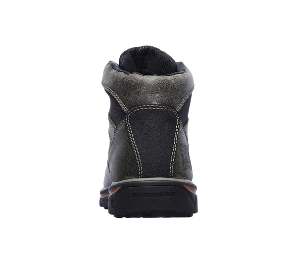 Skechers Men Relaxed Fit: Segment - Mixon Black/Tan