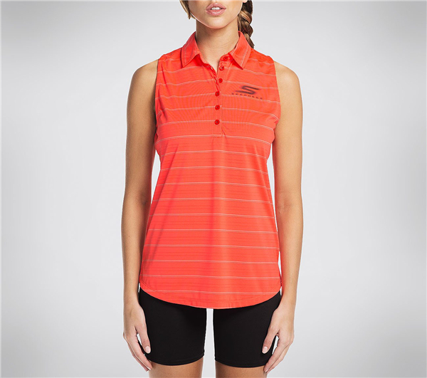 Skechers Women GO Golf Backswing Polo Shirt Coral