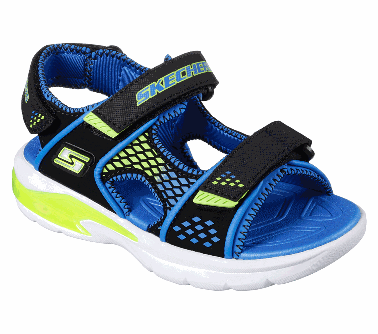 Skechers S Lights: E-II Sandal - Beach Glower
