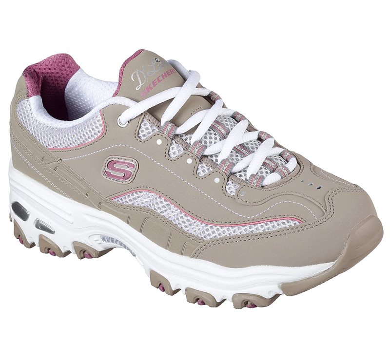Skechers Women D'lites - Life Saver Taupe