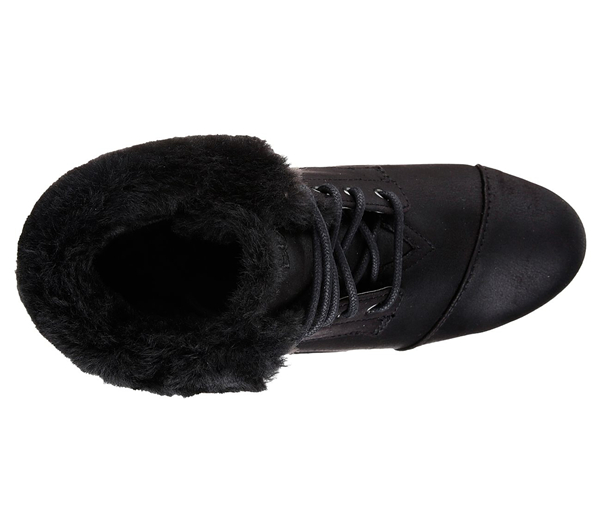 Skechers Women Bobs High Peaks - Flurry Dust Black