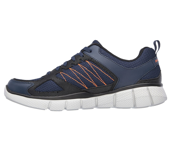 Skechers Men Equalizer 2.0 - On Track Navy/Orange