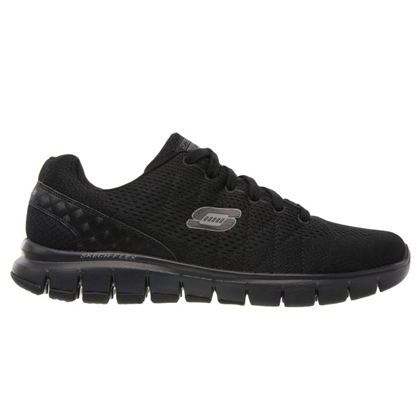 Skechers Men Extra Wide Fit (4E) Shoes - Skech-Flex Black
