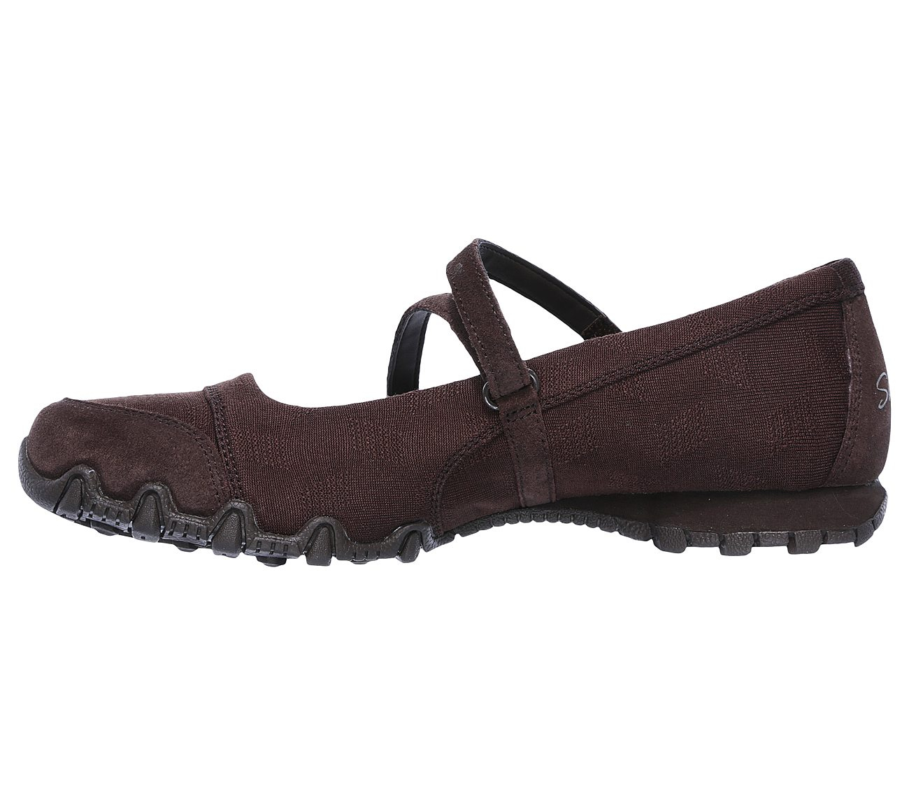 Skechers Women Relaxed Fit: Bikers - Get-Up Chocolate