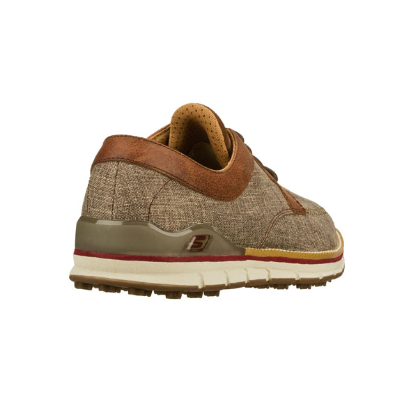 Skechers Men Extra Wide Fit (4E) Shoes - Eagle Brown/Multi